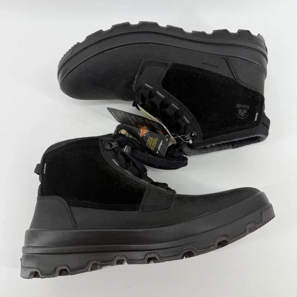 Kamik InceptionM Boots Mens 11 Black Waterproof HEAT-MX Insulated Winter Snow